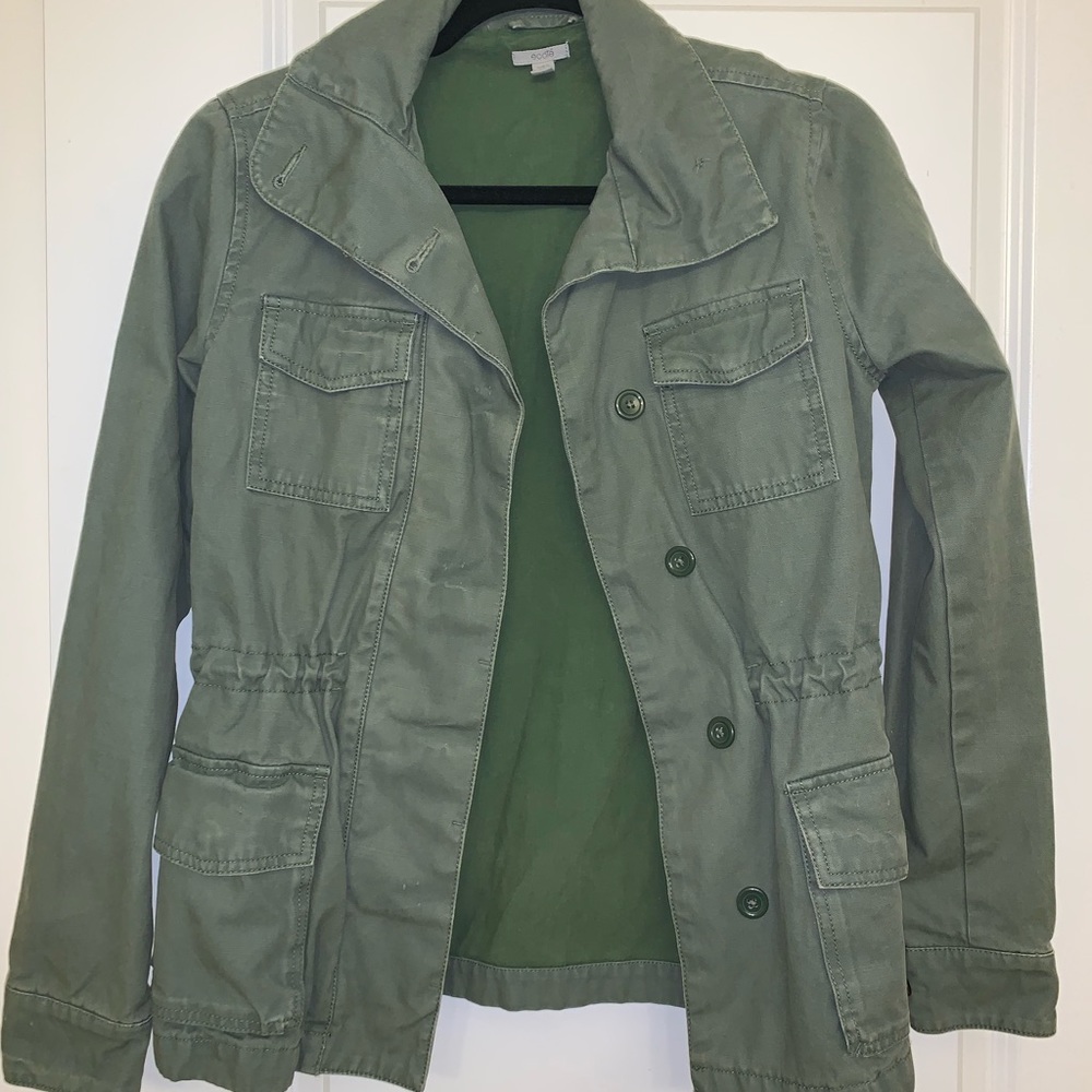 Army Green Military Jacket